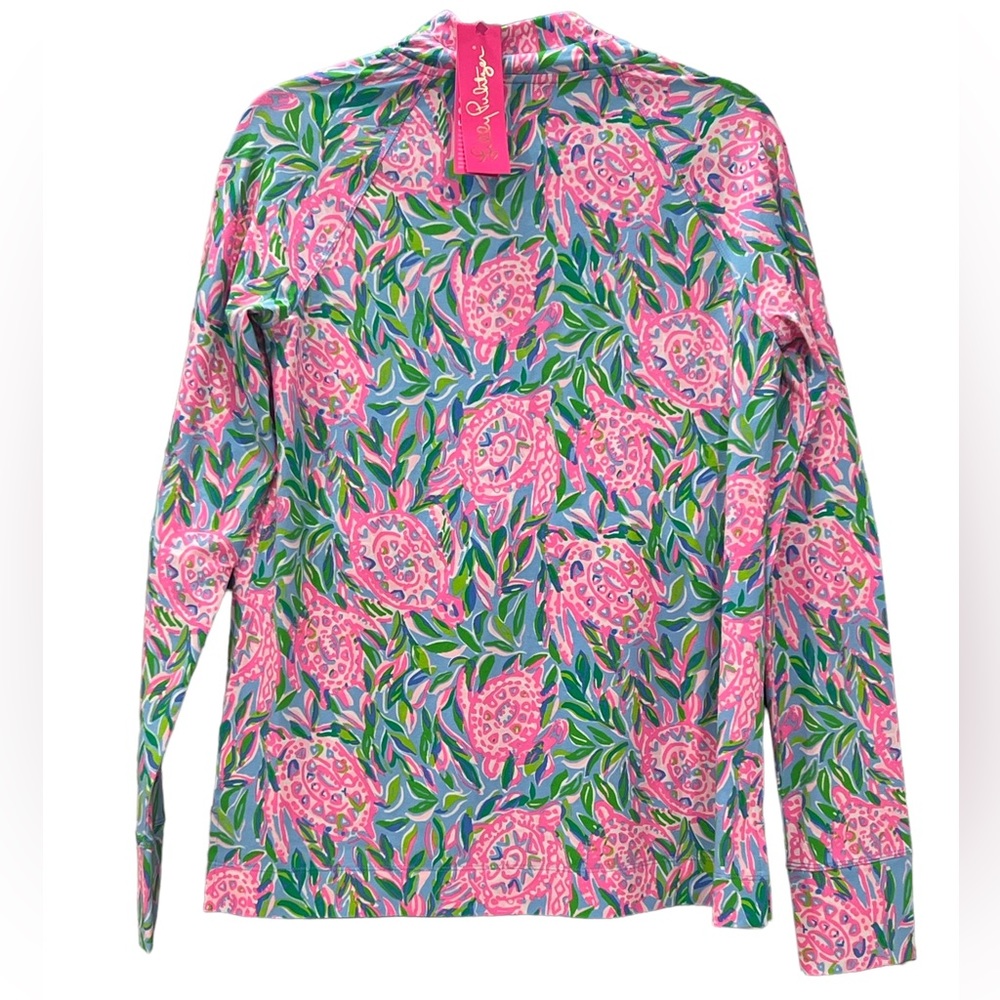 Lilly Pulitzer UPF 50 Luxletic Cassi Popover LPB3-28 - Picture 3 of 6